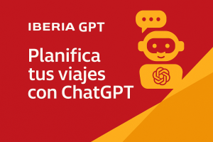 Iberia GPT,  nuevo canal integrado en ChatGPT  de Iberia